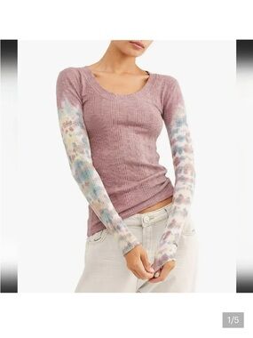 Free People We The Free Misty Mountain long sleeve top